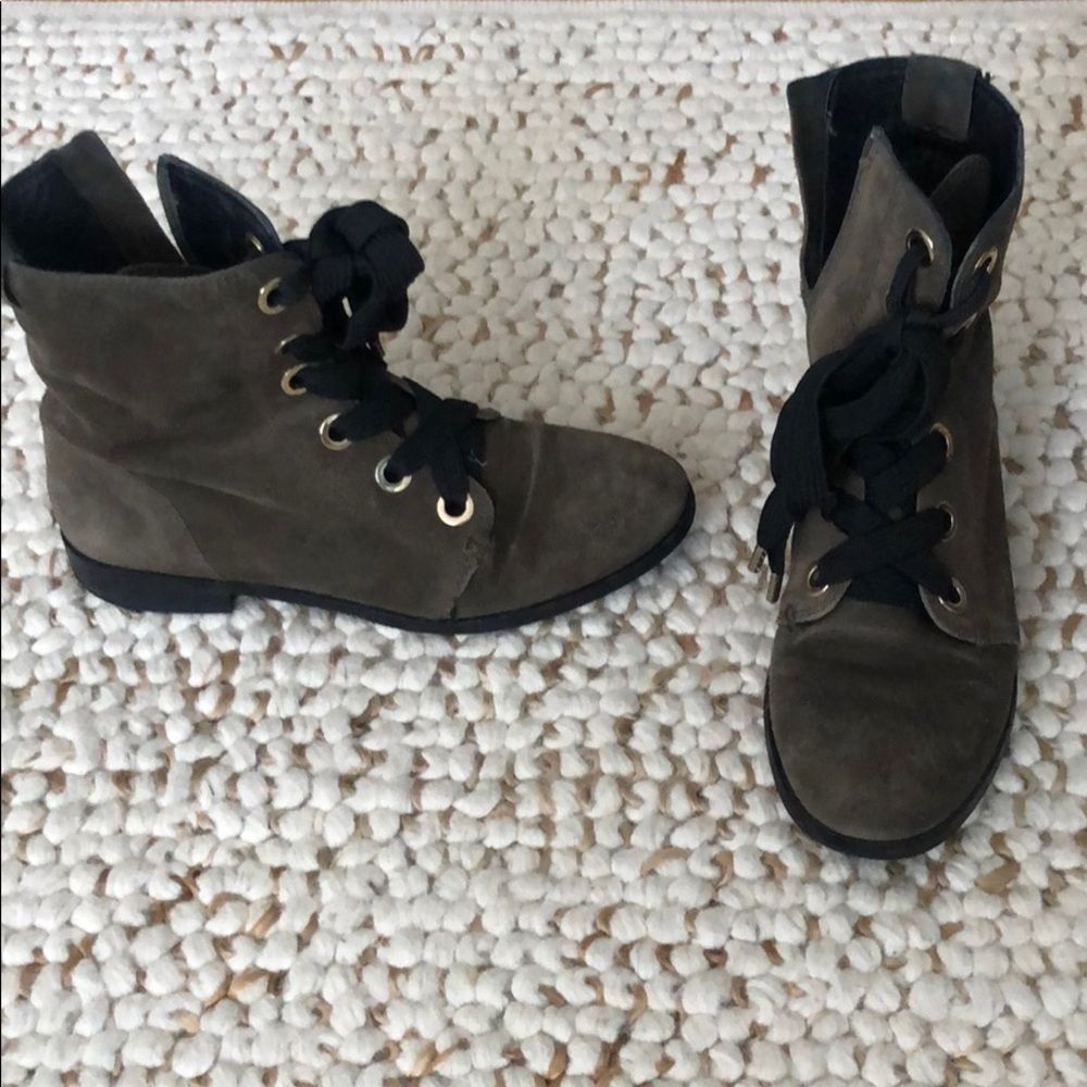 Kate Spade Raquel lace up booties